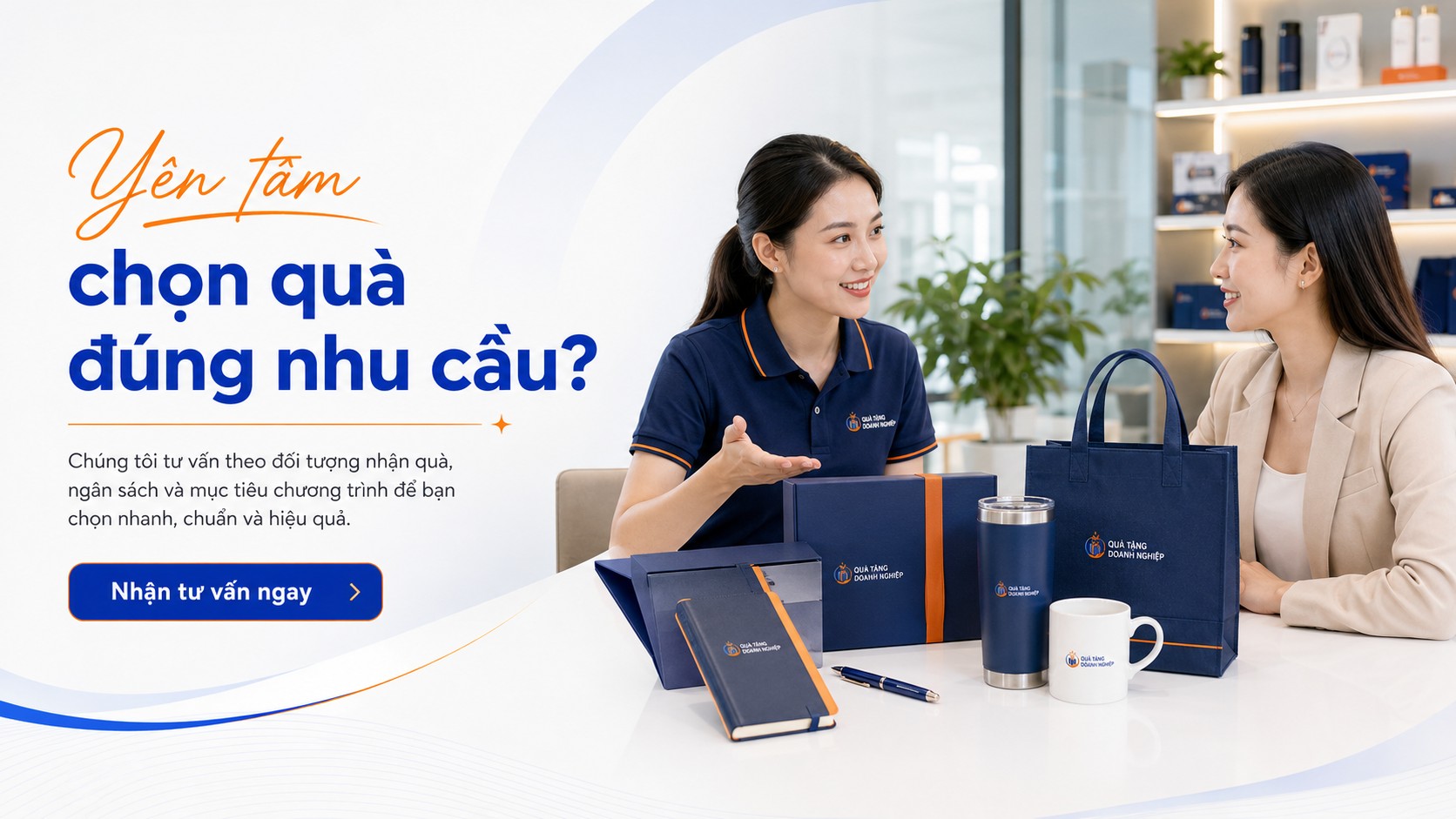 Tư vấn giải pháp quà tặng doanh nghiệp