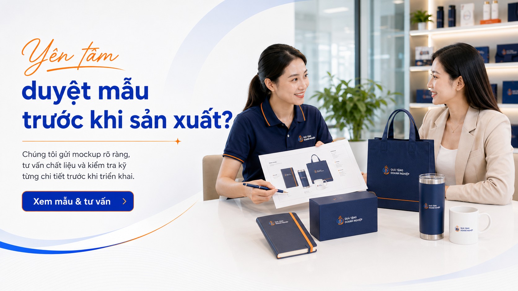 Tư vấn mẫu quà tặng doanh nghiệp phù hợp